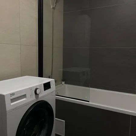 Apartmán Concrete Nest King Bed Free Parking *